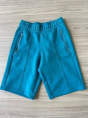 Puma Turquoise Drawstring Athletic Shorts